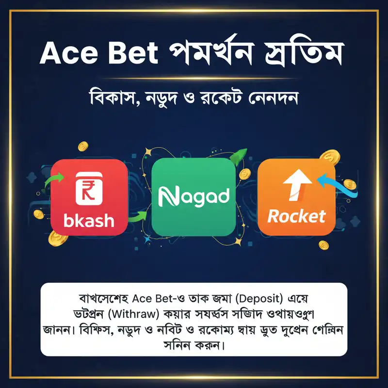 Ace Bet Payment Methods - bKash Nagad Rocket